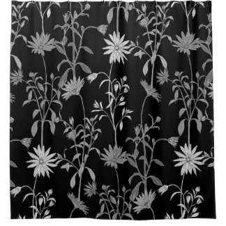 フローラヴィンテージ：シームレスな招待の背景。 シャワーカーテン