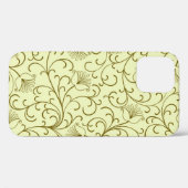フローラヴィンテージ:美しい背景イラストレーション Case-Mate iPhoneケース (裏面 (横))