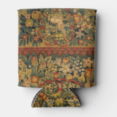 フローラ一角模様 缶クーラー (正面)