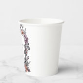 フローラ不気味ハロウィーン誕生日パーティーカード 紙コップ (左)