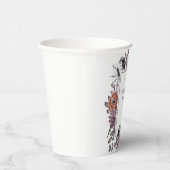 フローラ不気味ハロウィーン誕生日パーティーカード 紙コップ (右)