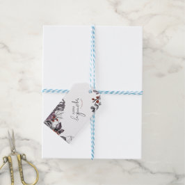 フローラ不気味ハロウィーン誕生日パーティー ギフトタグ