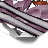 フローラ不気味ハロウィーン誕生日パーティー ポスター (コーナー)