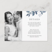 フローラ両面ゲスト詳細フォトエンクロージャ エンクロージャーカード (正面)