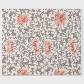 フローラ中国のパターンのラップ紙 ラッピングペーパー (フラット)