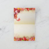 フローラ中国の金ゴールド紙カットラット年SGC シーズンカード (内部)