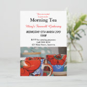フローラ中国カップモーニングアフターンティーカスタマイズ 招待状 (スタンド正面)
