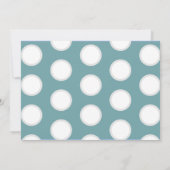 フローラ中国カップモーニングアフターンティーカスタマイズ 招待状 (裏面)