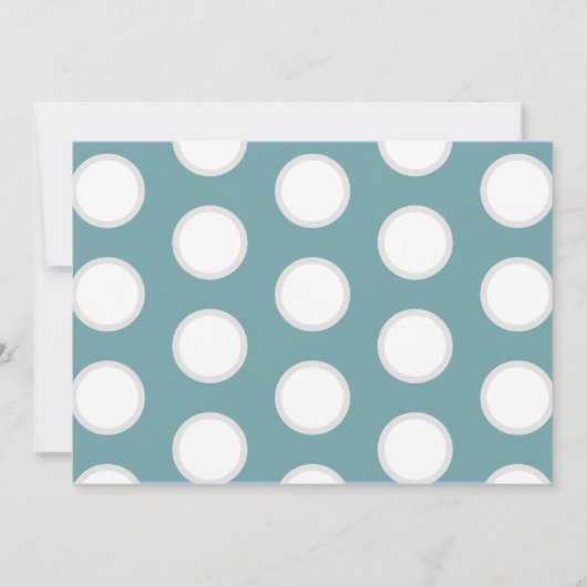 フローラ中国カップモーニングアフターンティーカスタマイズ 招待状 (裏面)