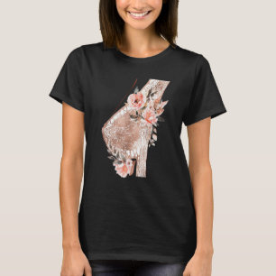 フローラ乳房解剖学乳腺女性乳房P Tシャツ
