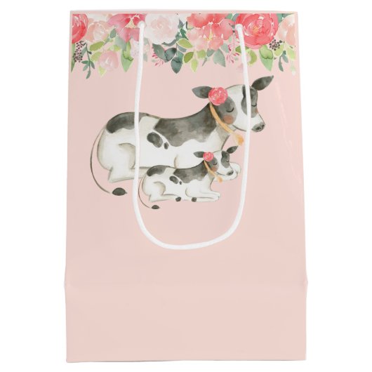 フローラ乳牛Any大事な行事抱き枕 ミディアムペーパーバッグ (裏面)