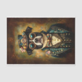 フローラ予測できなステームパンクブルドッグAU2デコページ 薄葉紙 (正面)