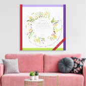 フローラ予測できな名+イェーラトゾンチャラブラチャ キャンバスプリント (インサイチュ (リビング))