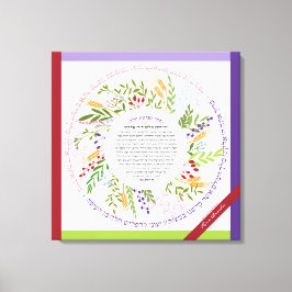 フローラ予測できな名+イェーラトゾンチャラブラチャ キャンバスプリント