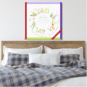 フローラ予測できな名+イェーラトゾンチャラブラチャ キャンバスプリント (インサイチュ (寝室))