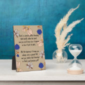 フローラ交友詩プラーク フォトプラーク (側面)