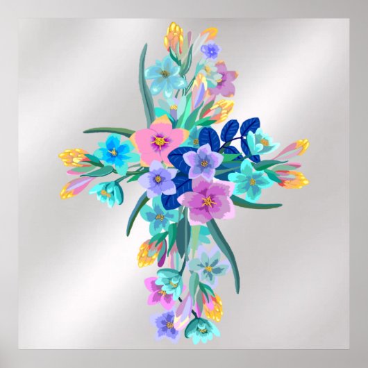 フローラ交差 ポスター (正面)