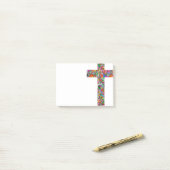 フローラ交差 ポストイット (デスク上)