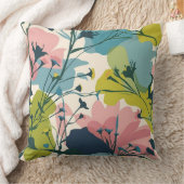 フローラ交響曲：映画のベクトルパターン クッション (ブランケット)