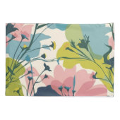 フローラ交響曲:映画のベクトルパターン 枕カバー (裏面)