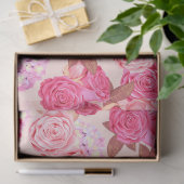 フローラ人気があるエレガントモダンティッシュペーパー 薄葉紙 (ギフト)