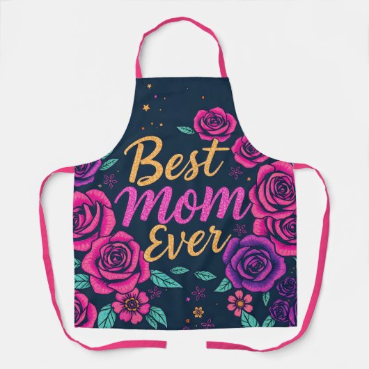 フローラ人気があるラグジュアリーギフトコレクション エプロン (正面)