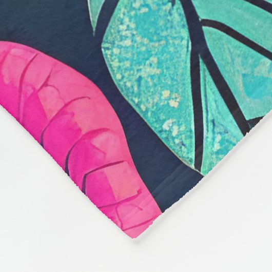 フローラ人気があるラグジュアリーギフトコレクション フリースブランケット (角)