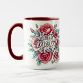 フローラ人気があるラグジュアリーギフトコレクション マグカップ (左)