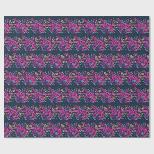 フローラ人気があるラグジュアリーギフトコレクション ラッピングペーパー (フラット)