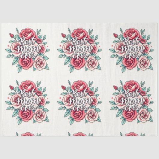 フローラ人気があるラグジュアリーギフトコレクション 薄葉紙 (正面)