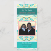 フローラ付きティール（緑がかった色） (裏面)