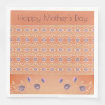 フローラ付きパターン（の模様が）ある