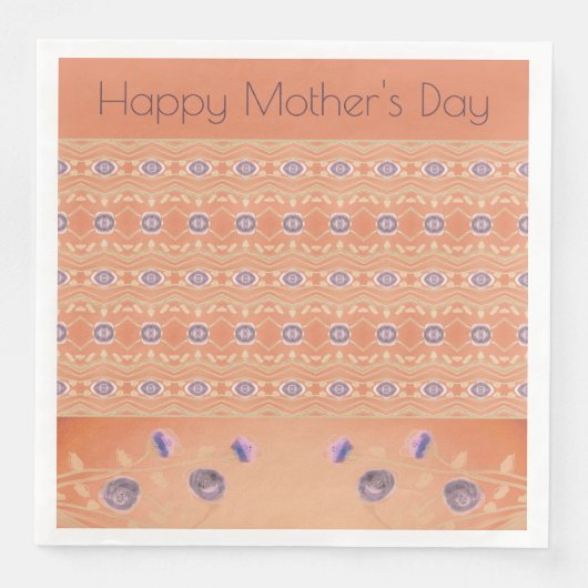 フローラ付きパターン（の模様が）ある (正面)