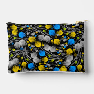 フローラ付き化粧品および化粧品バッグ アクセサリーポーチ