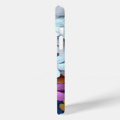 フローラ付き電話ケカラフルース Case-Mate iPhoneケース (裏面 / 左)