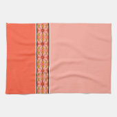 フローラ付ストライプき キッチンタオル (横)