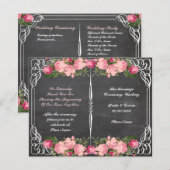 フローラ会社の結婚式場 (正面/裏面)