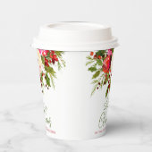 フローラ会社クリスマス 紙コップ (左)