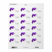 フローラ住所 シール (フルシート)