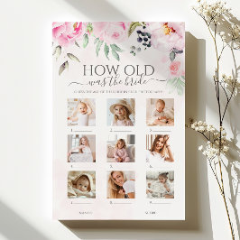 フローラ何歳の花嫁ブライダルシャワーゲーム