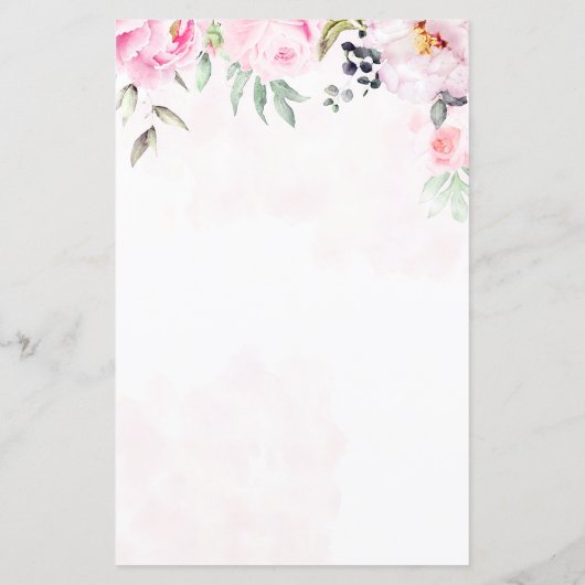 フローラ何歳の花嫁ブライダルシャワーゲーム (裏面)