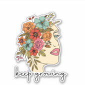 フローラ保の前向き精神衛生 シール (正面)