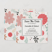 フローラ保存 セーブザデート (正面/裏面)