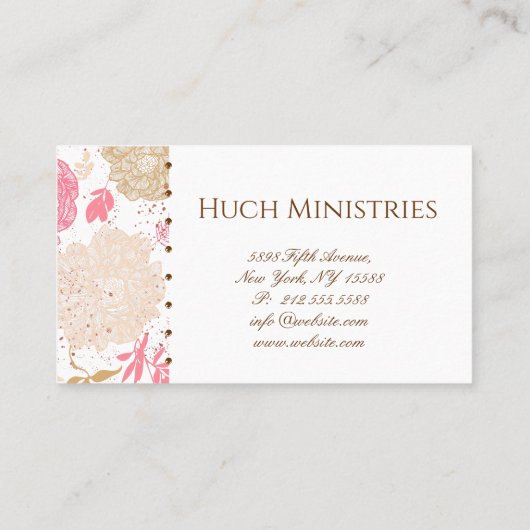 フローラ信仰キリスト教聖なる書物、 経典 名刺 (裏面)