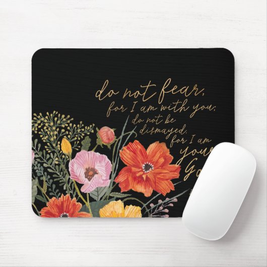 フローラ信仰 – 恐れるな、わたしはあなたと共にいるからだ マウスパッド (マウス)