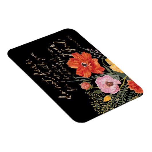 フローラ信仰 – 恐れるな、わたしはあなたと共にいるからだ マグネット (右側)