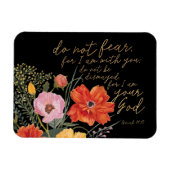フローラ信仰 – 恐れるな、わたしはあなたと共にいるからだ マグネット (横)