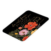 フローラ信仰 – 恐れるな、わたしはあなたと共にいるからだ マグネット (左側)