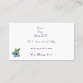 フローラ個人利用券 名刺 (裏面)