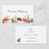 フローラ個人利用券 名刺 (正面/裏面)